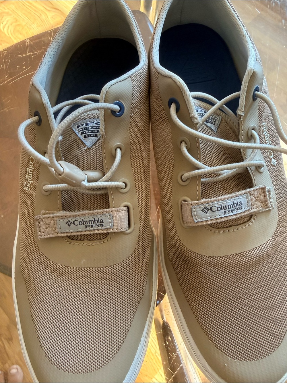 Columbia PFG Men’s Casual Lace-Up Shoes in Tan
